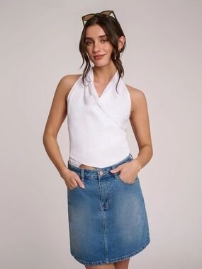 Yoga Jeans Forgot Me Not Denim Skirt